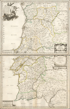 Portugal Map By Nicolas Sanson