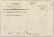 Polar Maps, Oceania and New Zealand Map By Charles Wilkes