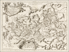 China Map By Vincenzo Maria Coronelli