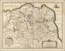 Nord et Nord-Est Map By Jean Le Clerc