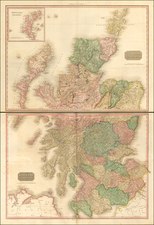 Scotland Map By John Pinkerton