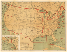 United States Map By Andrew B. Graham