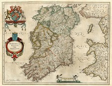 Ireland Map By Willem Janszoon Blaeu