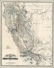 California Map By Charles Goddard / Britton & Rey