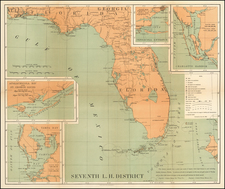 Florida Map By Andrew B. Graham