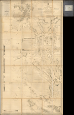 South America and Chile Map By British Admiralty