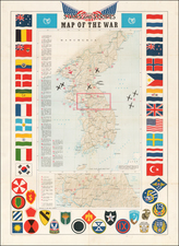Korea and Pictorial Maps Map By Pacific Stars & Stripes