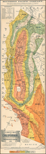 California Map By H.S. Crocker & Co.