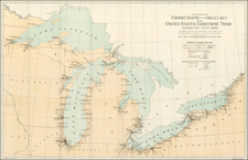 Midwest and Canada Map By United States GPO