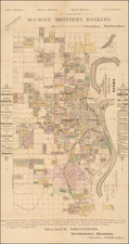 Nebraska Map By Everts & Kirk