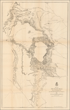 Plains and Rocky Mountains Map By United States Bureau of Topographical Engineers