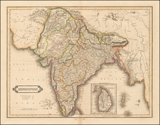 India Map By Daniel Lizars