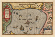 Baltic Countries and Scandinavia Map By Lucas Janszoon Waghenaer