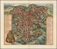 Italy Map By Matheus Merian