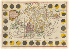 World, World, Atlantic Ocean, Europe, Europe and Celestial Maps Map By Thomas Jefferys