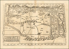 Libyae Interioris Pars (Extending to Nile and Red Sea) By Lorenz Fries