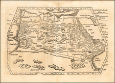 Africa, North Africa and West Africa Map By Lorenz Fries