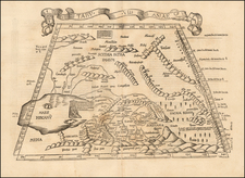 Central Asia & Caucasus, Middle East and Russia in Asia Map By Lorenz Fries