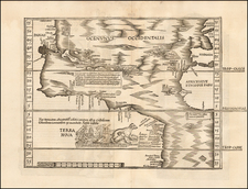 Atlantic Ocean, North America, South America and America Map By Lorenz Fries