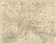 Norddeutschland Map By Alexius Kiessling