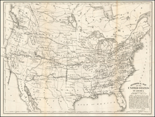 United States Map By Bowen & Co. / United States Treasury Department