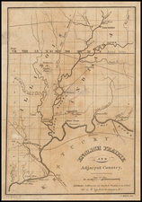 Midwest, Illinois and Indiana Map By John Melish