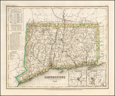 Connecticut Map By Joseph Meyer