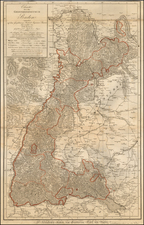 Germany Map By Johann G. Tulla