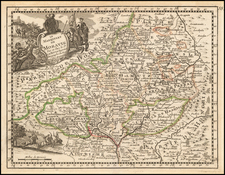 Czech Republic & Slovakia Map By George Louis Le Rouge