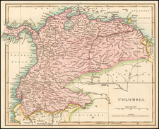 South America Map By Hamilton, Adams & Co.