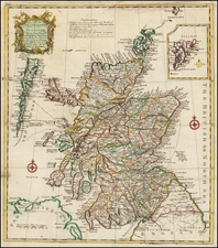 Scotland Map By Thomas Phinn
