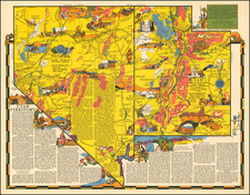 Southwest and Rocky Mountains Map By R.T. Aitchison