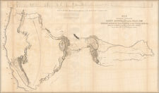 Plains, Rocky Mountains and California Map By John Charles Fremont