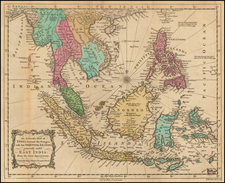Southeast Asia, Philippines and Other Islands Map By Universal Magazine