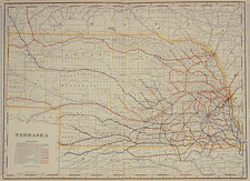 Plains Map By George F. Cram