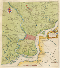 Mid-Atlantic Map By Nicholas Scull  &  George Heap