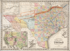 Texas and Southwest Map By Willard Richardson