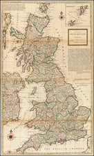 England Map By Herman Moll