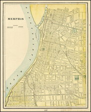 Southeast Map By George F. Cram