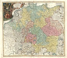 Europe, Europe, Poland, Baltic Countries and Germany Map By Johann Baptist Homann