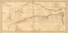 Egypt and North Africa Map By James Rennell