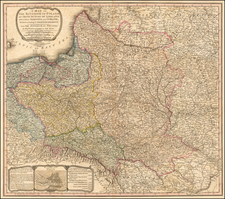Poland Map By William Faden