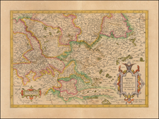 Germany Map By  Gerard Mercator