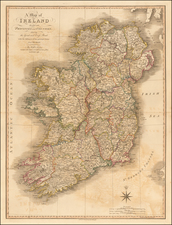Ireland Map By William Faden