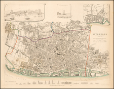 England and British Counties Map By SDUK