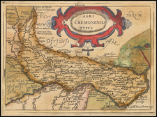 Italy Map By Johannes Matalius Metellus