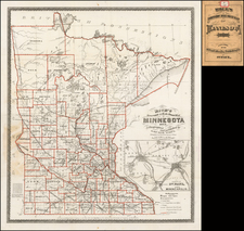 Midwest and Minnesota Map By G. Jay Rice