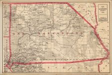 California Map By Punnett Brothers / C.F. Weber Co.