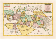 Ukraine, Central Asia & Caucasus, Middle East, Holy Land, Turkey & Asia Minor, Egypt and Russia in Asia Map By Tipografia del Seminario