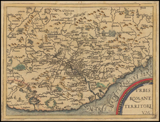Italy Map By Johannes Matalius Metellus